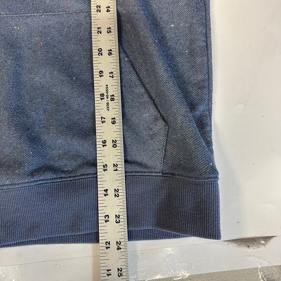 Zyia Blue Textured Hoodie Medium - Picture 6 of 6